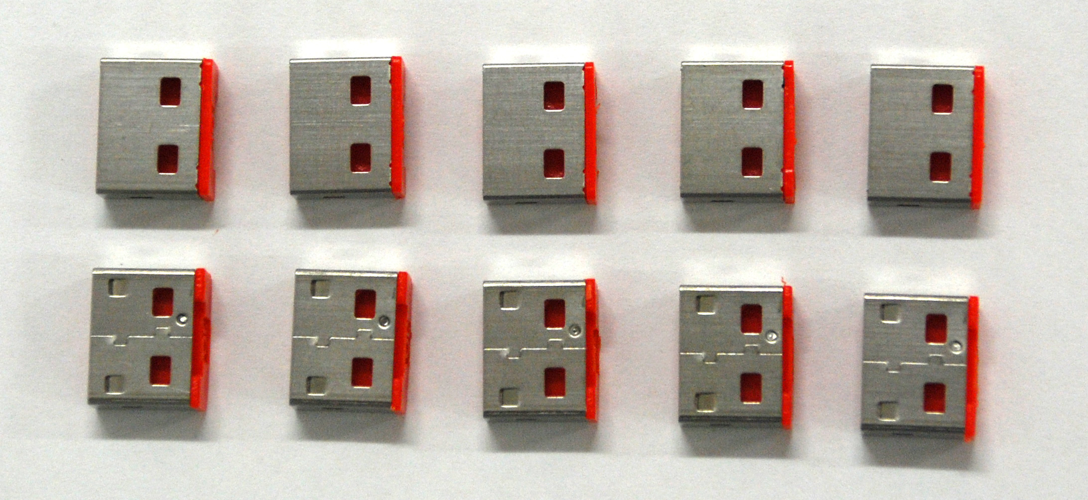 USB ポートブロック（10個入り）