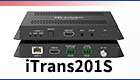 HDBaseT x1 ,HDMI x1 入力 スケーラ内臓スイッチャ infobit iTrans 201S